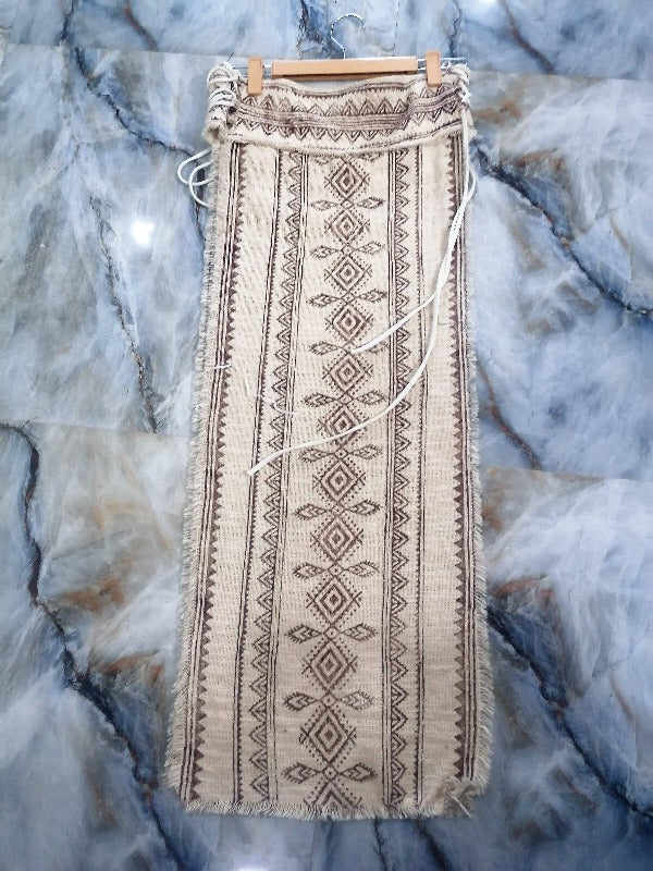 Tribal Block Print Skirt