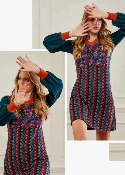 W23D38 - Vestido corto Amsterdam Baba Design