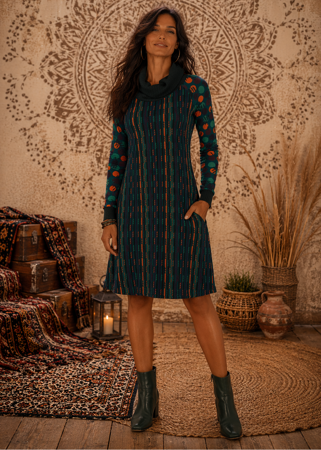 W24D35 - Vestito Murale Visions di Baba Design