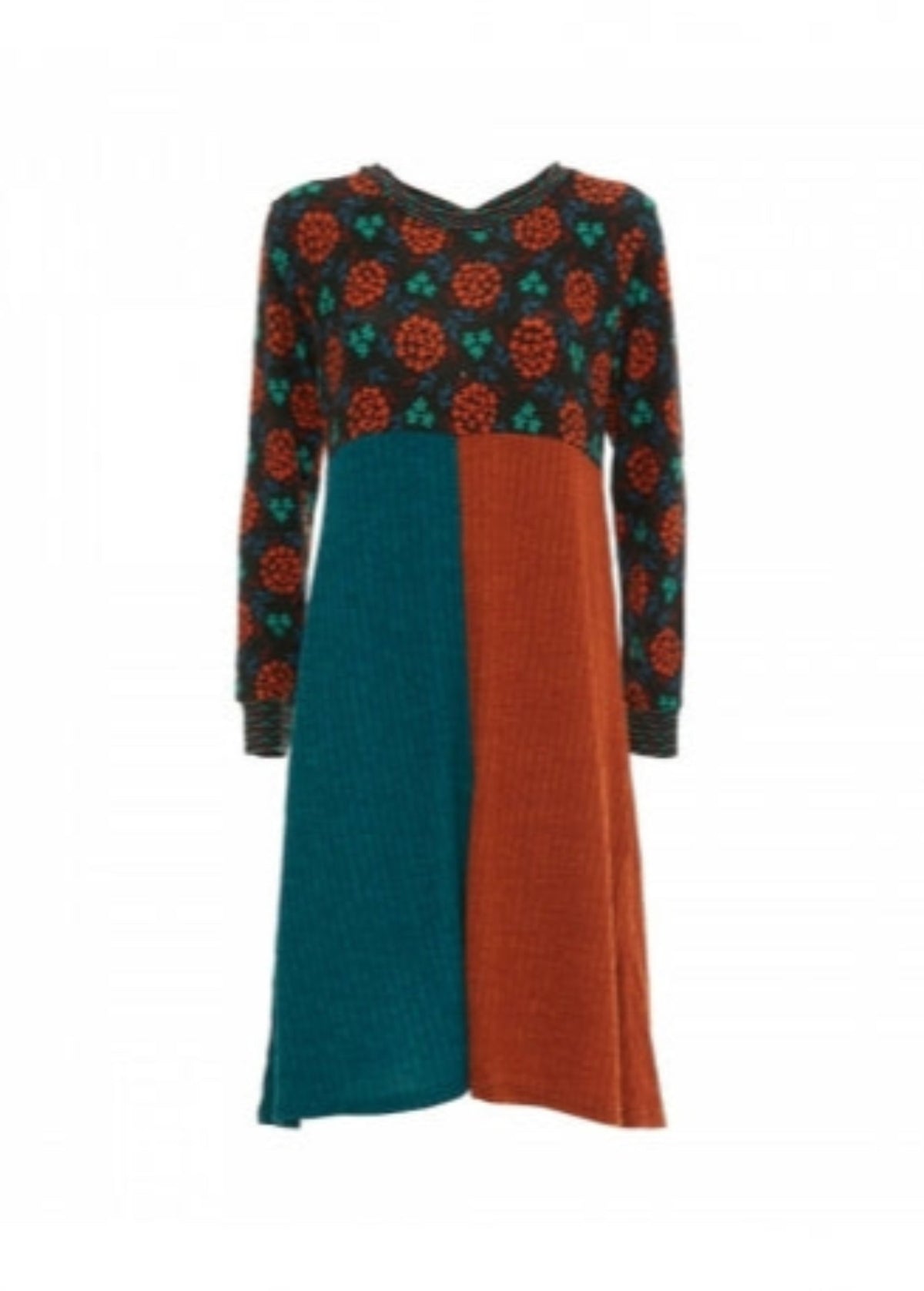 W24HBD09 - Vestito longuette Street Art Happy Baba di Baba Design - Gipsy Fashion Wear 