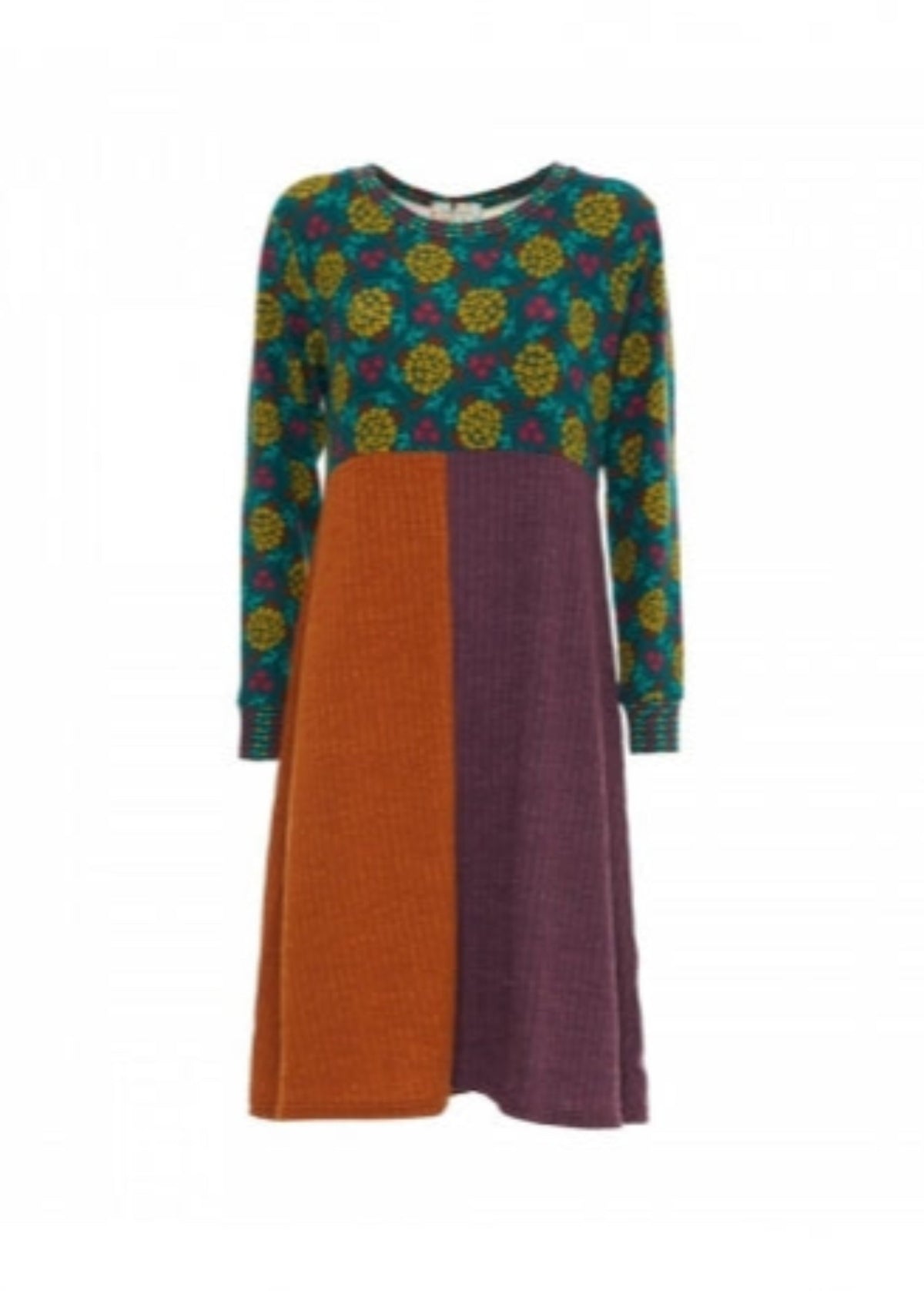 W24HBD09 - Vestito longuette Street Art Happy Baba di Baba Design - Gipsy Fashion Wear 