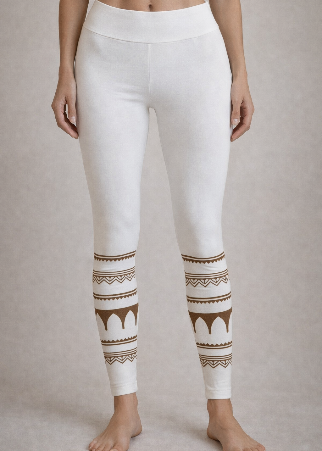 Yoga Block Print Leggings - Gipsy Fashion Wear 