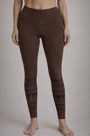 Yoga Block Print Leggings - Gipsy Fashion Wear 