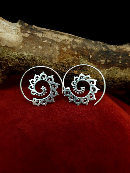 Orecchini Spirale Mandala - Gipsy Fashion Wear 