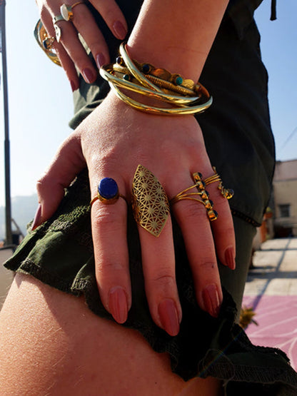 Anello Sacred Geometry - Gipsy Fashion Wear 