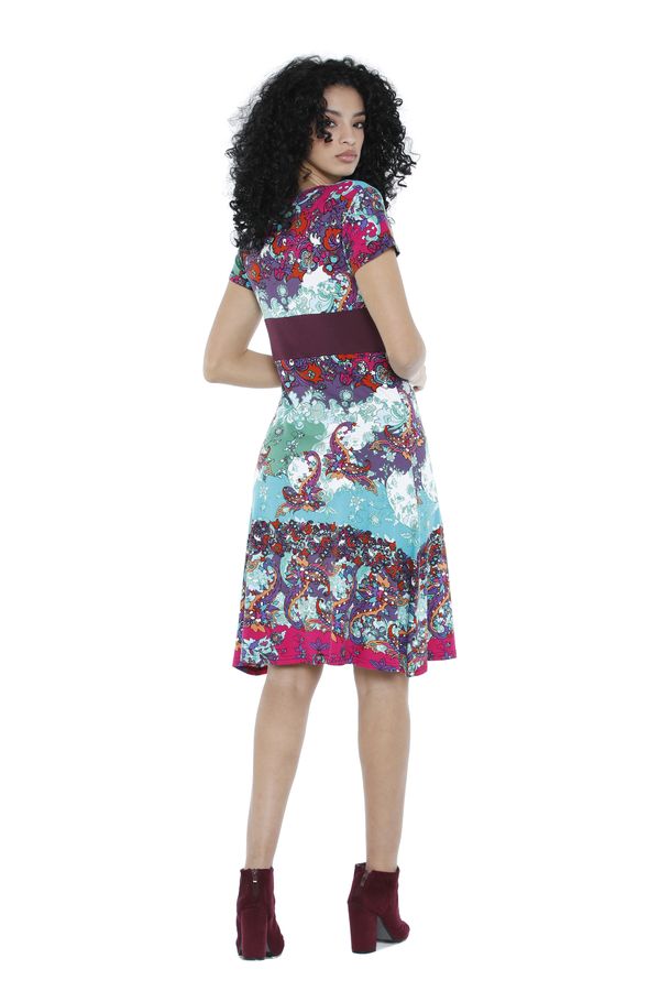 S22D02 - Vestito Violets & Ivy Baba Design - Gipsy Fashion Wear 