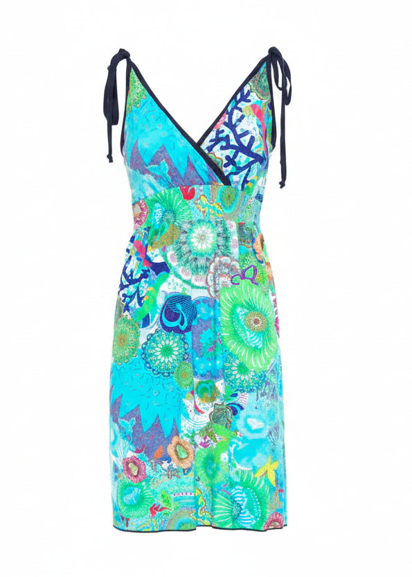 S22D03 - Vestito Sea Anemone Baba Design - Gipsy Fashion Wear 