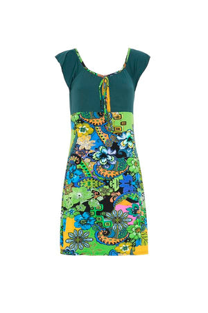 S22D27 - Vestito Lotus Baba Design - Gipsy Fashion Wear 