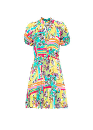 S22D55 - Vestito corto Peony Baba Design - Gipsy Fashion Wear 