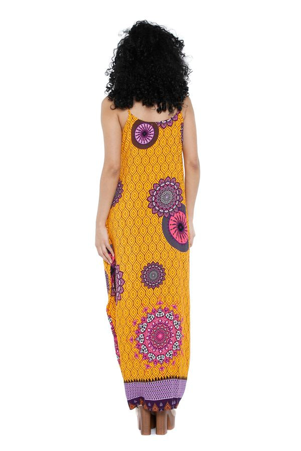 S22D58 - Abito lungo Sunflower Baba Design - Gipsy Fashion Wear 