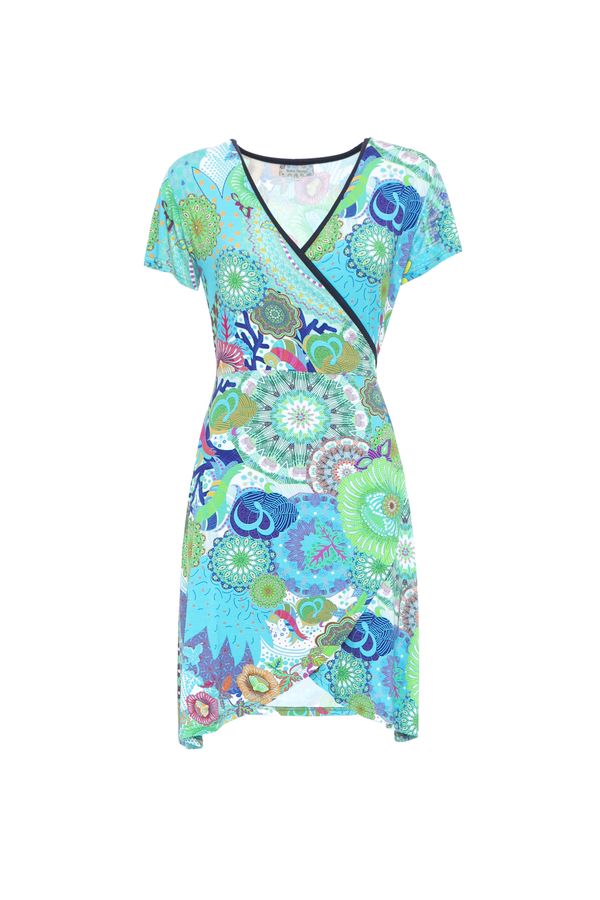 S22D65 - Vestito corto Anemone Baba Design - Gipsy Fashion Wear 