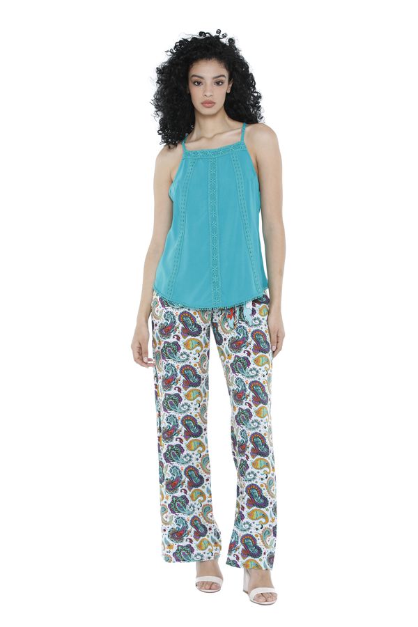 S22P07 - Pantalone Water Lily Baba Design - Gipsy Fashion Wear 