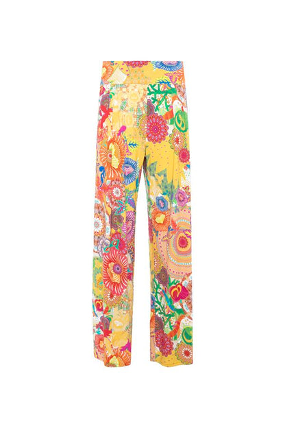 S22P18 - Pantalone Anemone Baba Design - Gipsy Fashion Wear 