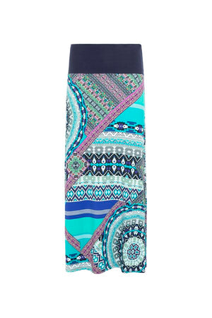S22SK04 - Gonna Lunga Bluebell Baba Design - Gipsy Fashion Wear 