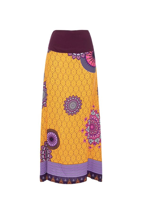 S22SK07 - Gonna lunga Sunflower Baba Design - Gipsy Fashion Wear 