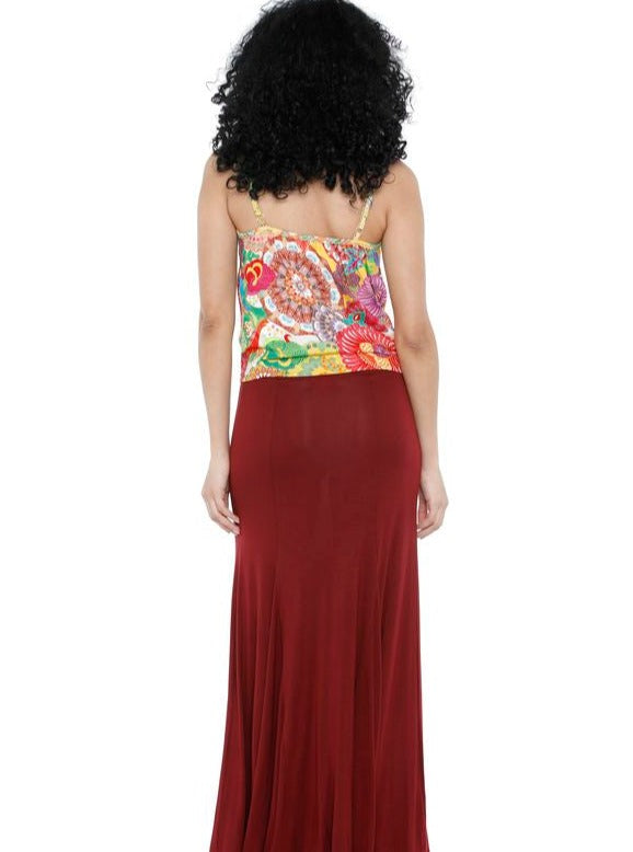 S22T28 - Top Sea Anemone Baba Design - Gipsy Fashion Wear 