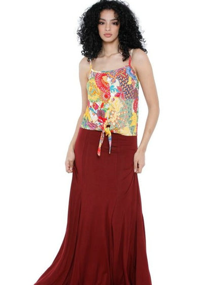 S22T28 - Top Sea Anemone Baba Design - Gipsy Fashion Wear 