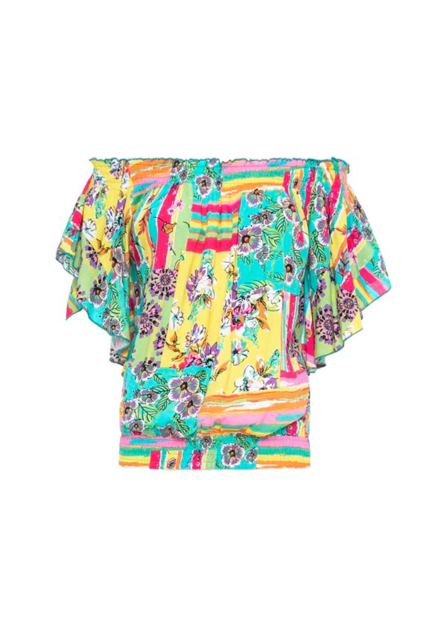 S22T30 - Top Peony Baba Design - Gipsy Fashion Wear 