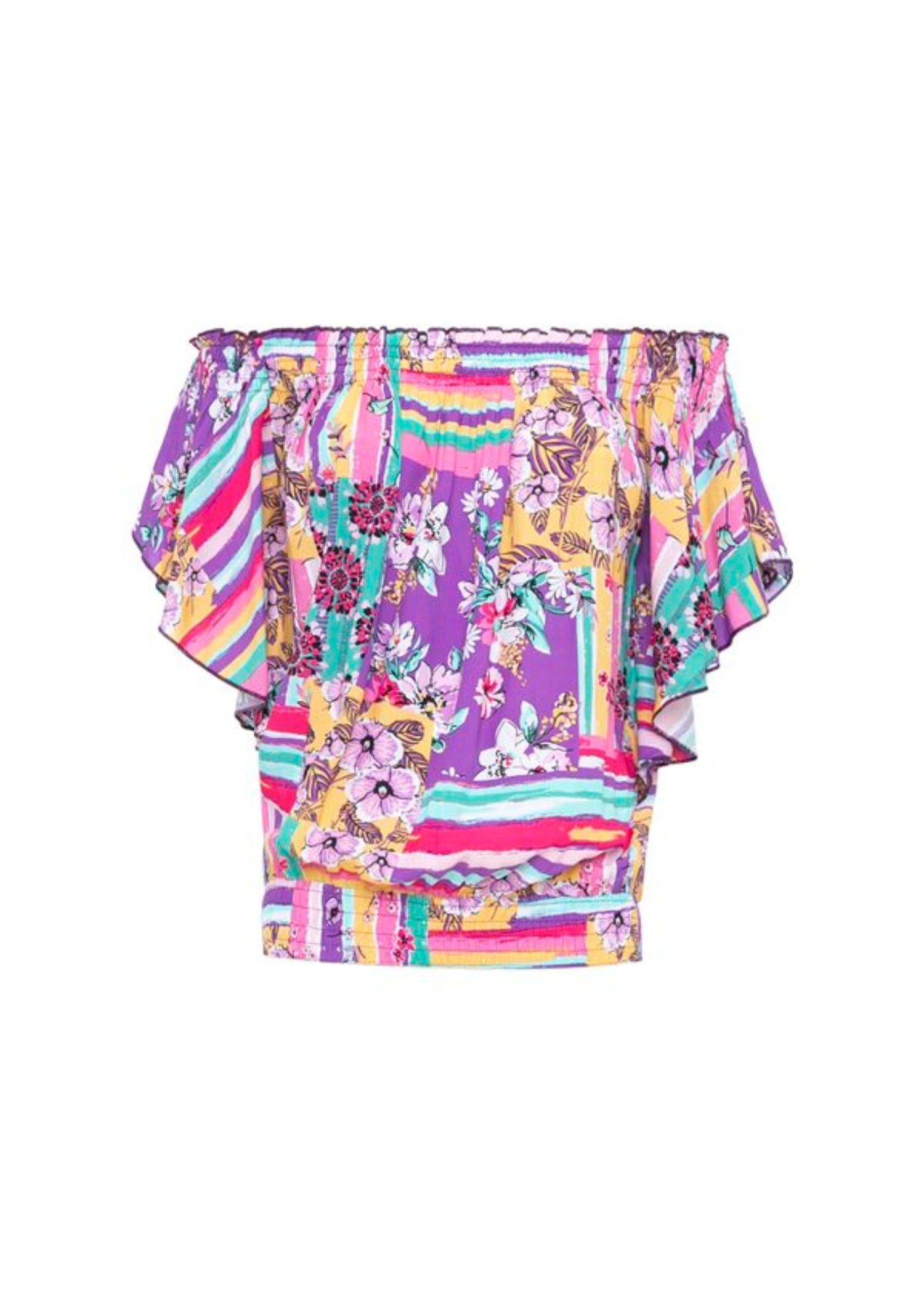 S22T30 - Top Peony Baba Design - Gipsy Fashion Wear 