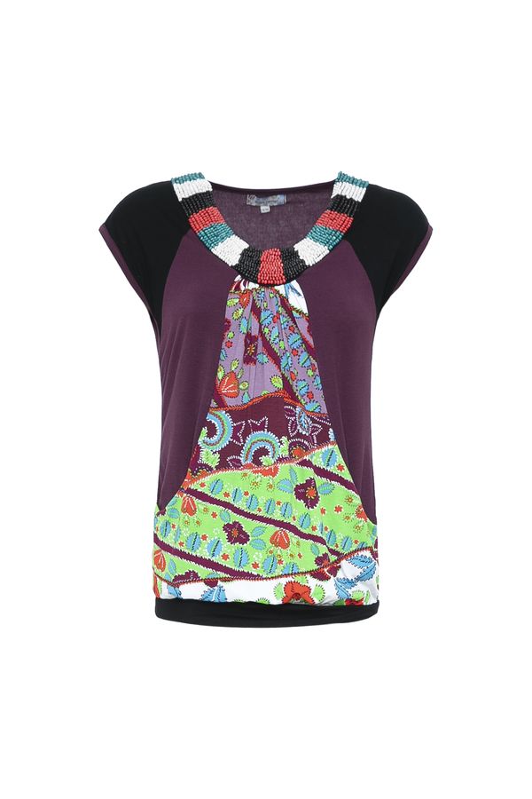 S22T33 - Top Egyptian Daisy Baba Design - Gipsy Fashion Wear 