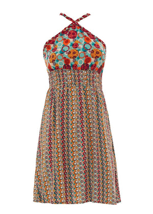 S23D02 - Vestito corto Endless Party Baba Design - Gipsy Fashion Wear 