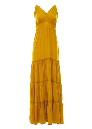 S23D105 - Vestito lungo Downtown Girl Baba Design - Gipsy Fashion Wear 