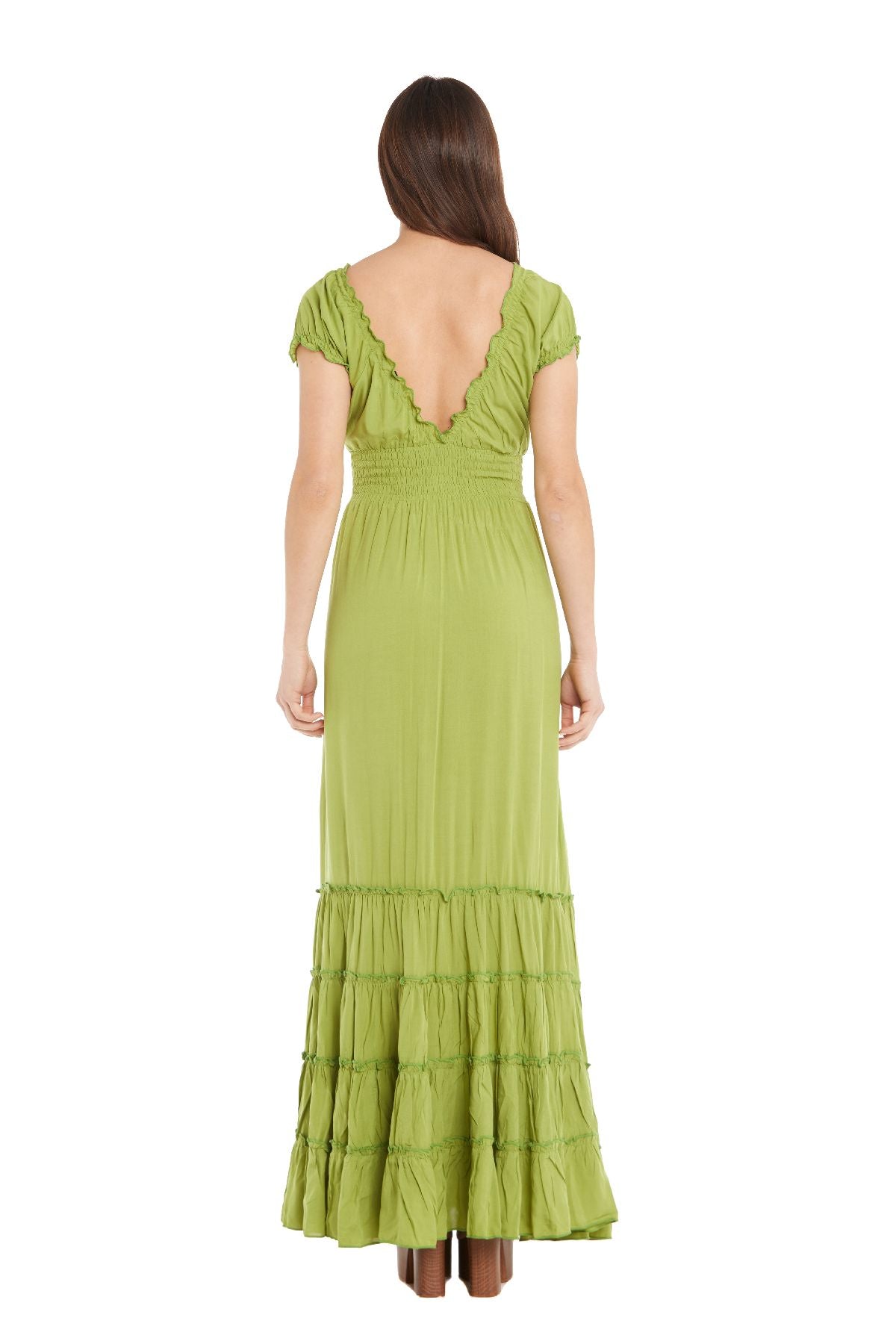 S23D106 - Vestito lungo Downtown Girl Baba Design - Gipsy Fashion Wear 