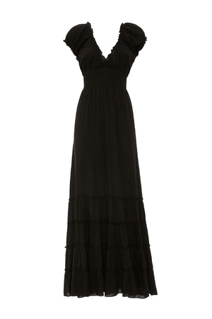 S23D106 - Vestito lungo Downtown Girl Baba Design - Gipsy Fashion Wear 