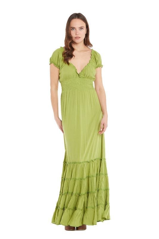 S23D106 - Vestito lungo Downtown Girl Baba Design - Gipsy Fashion Wear 