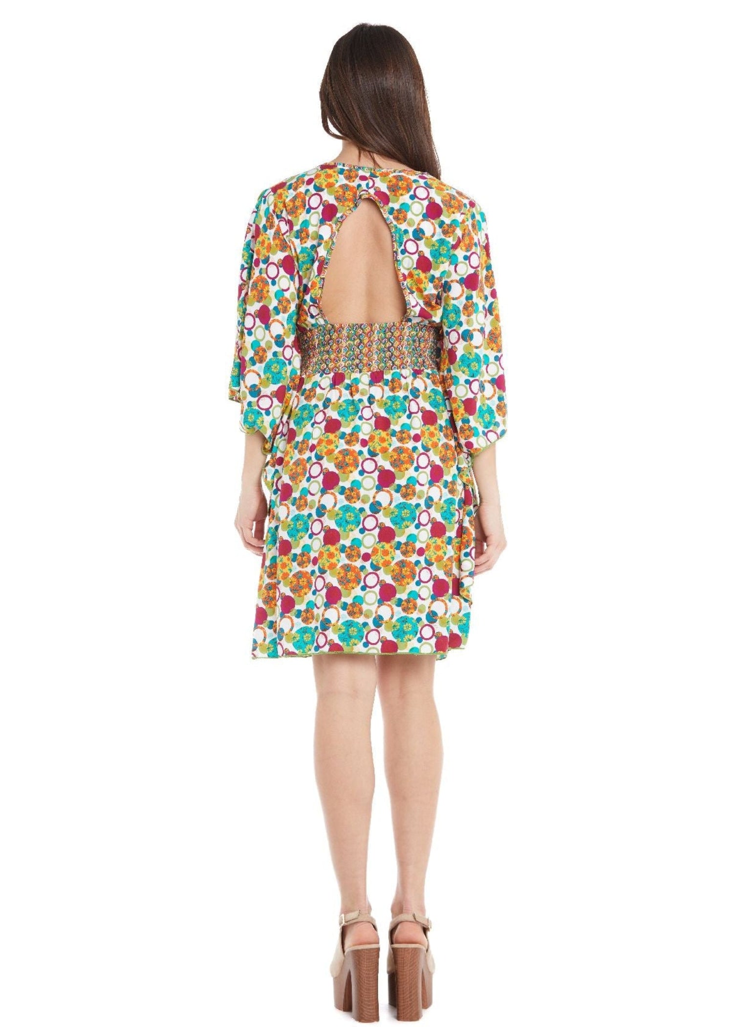 S23D18 - Kaftano corto Endless Party Baba Design - Gipsy Fashion Wear 