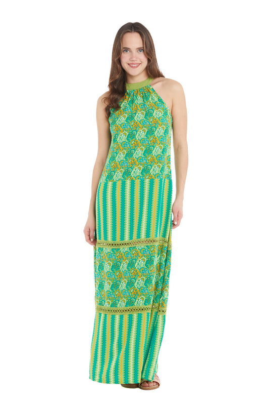 S23D19 - Energy Vibes Baba Design long dress