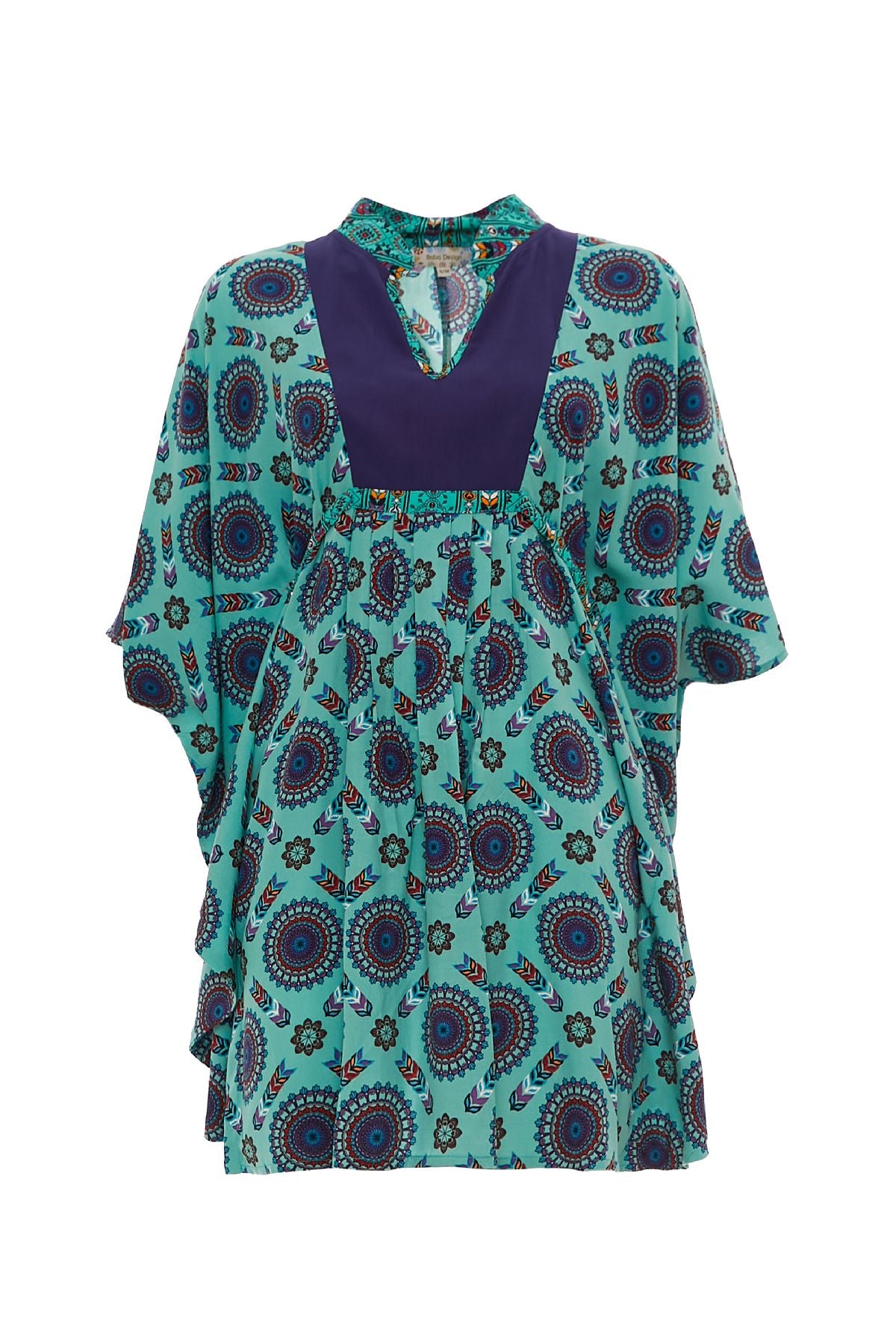 S23D36 - Kaftan Mandala Waves Baba Design