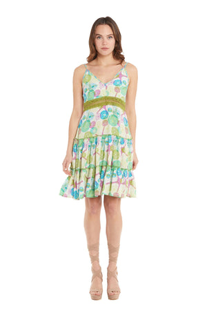 S23D49 - Vestito Striped Starfish Baba Design - Gipsy Fashion Wear 