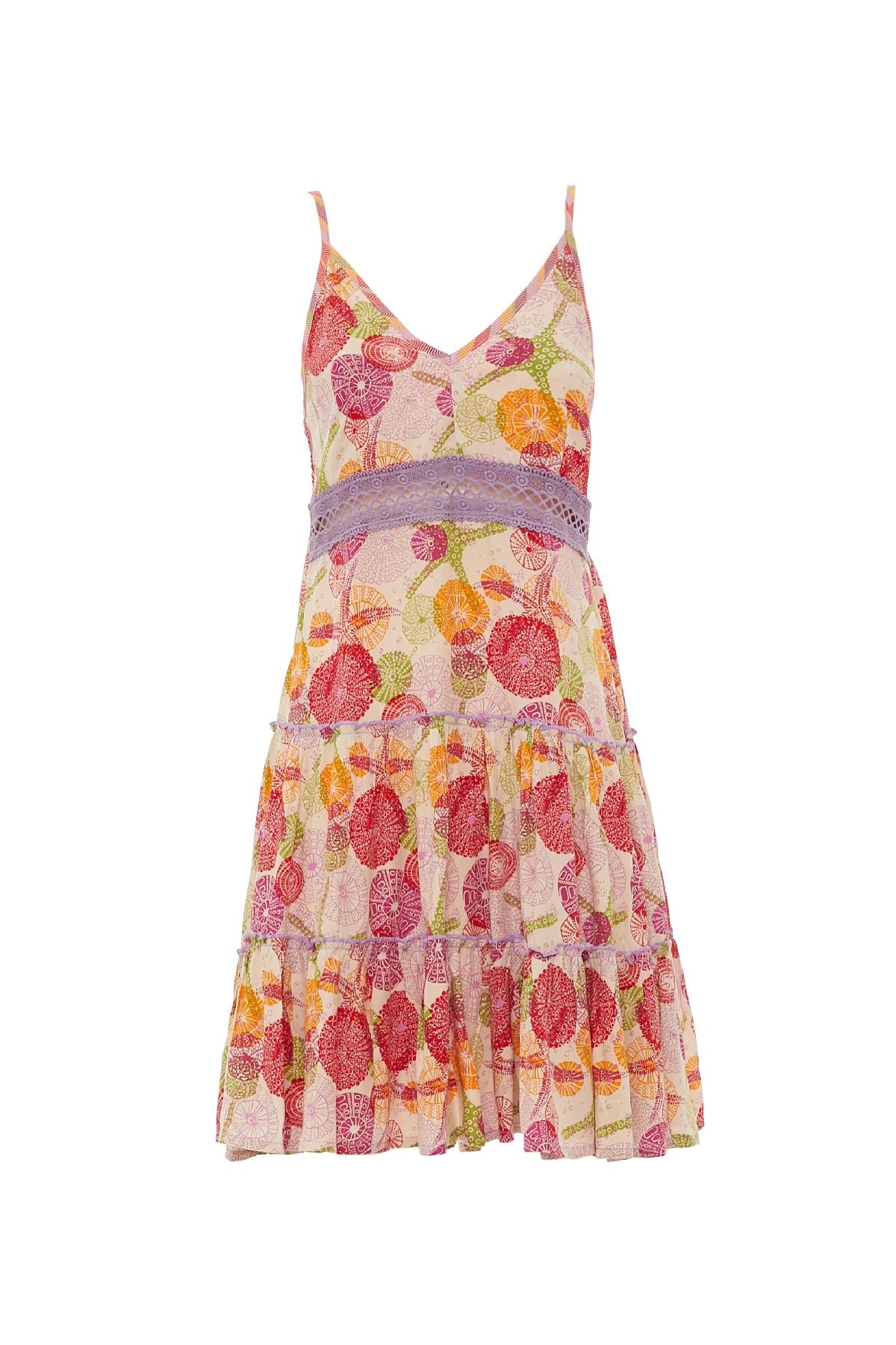 S23D49 - Vestito Striped Starfish Baba Design - Gipsy Fashion Wear 
