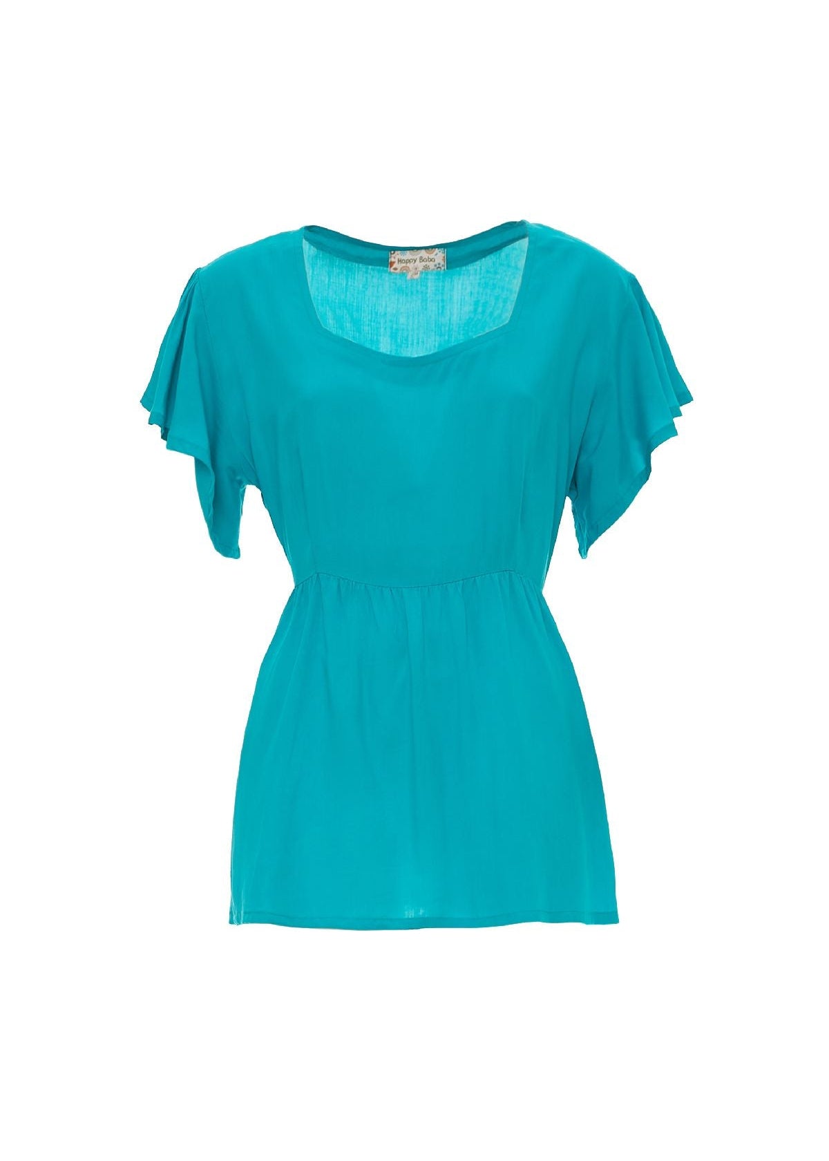 S23HBT09 - Maglia tinta unita Majolica Tree Happy Baba by Baba Design - Gipsy Fashion Wear 