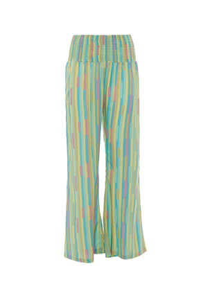 S23P01 - Pantalone Striped Starfish Baba Design - Gipsy Fashion Wear 