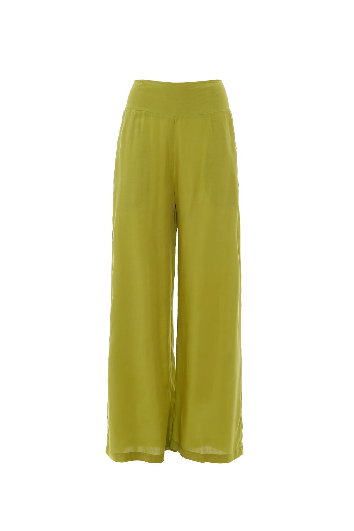 S23P101 - Walk on the bridge solid color wide trousers Baba Design