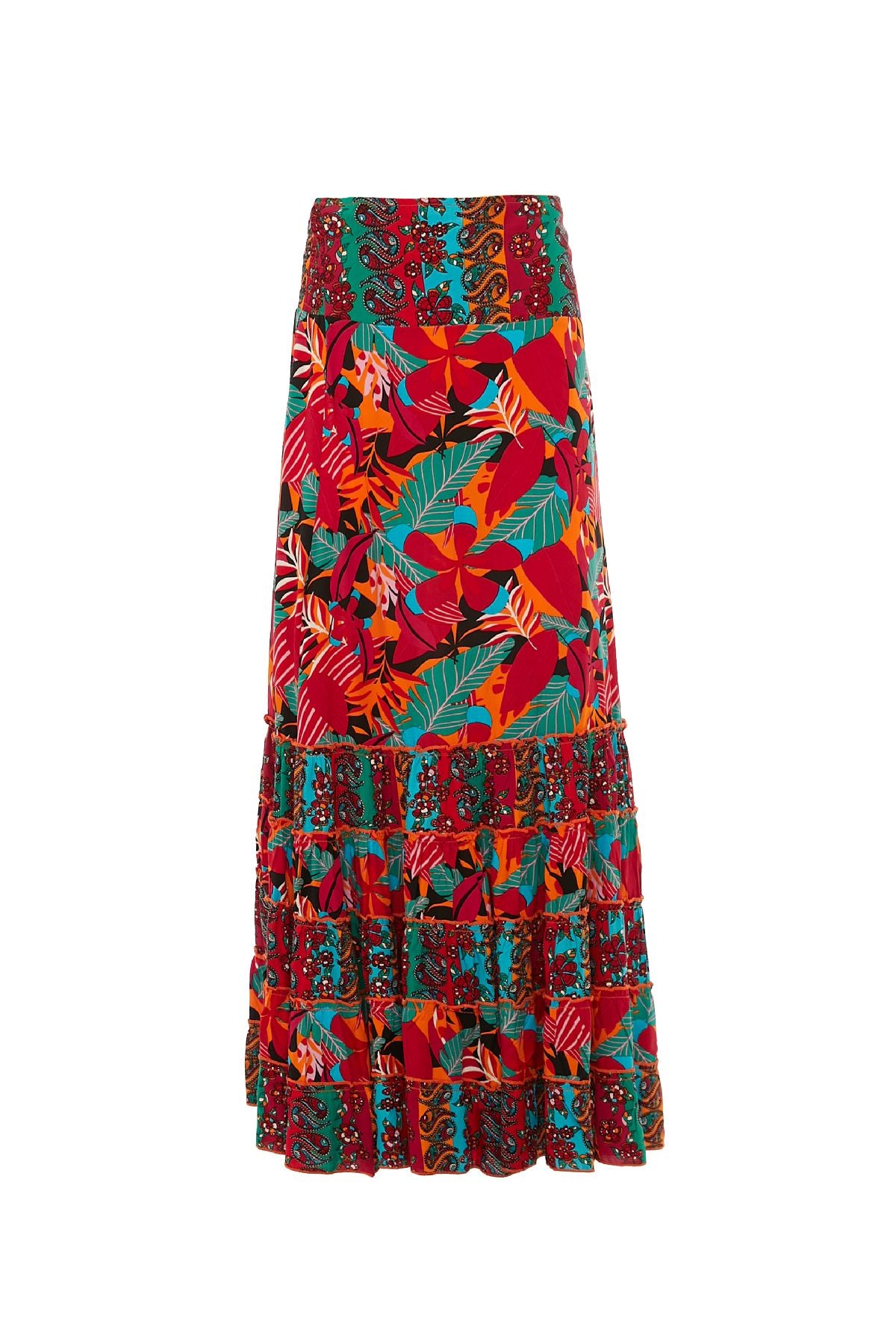 S23SK06 - Urban Nature Baba Design long skirt