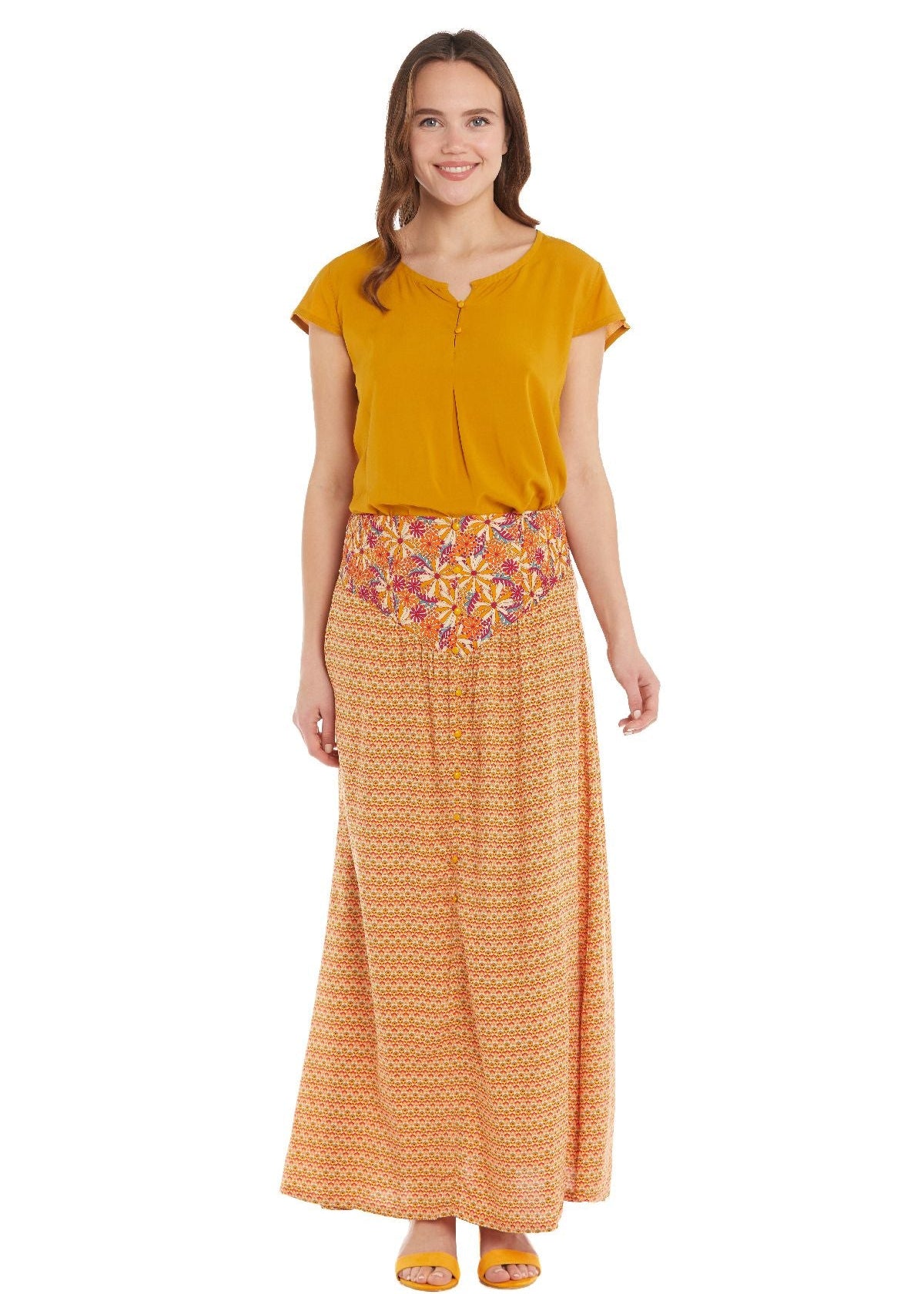 S23SK07 - Gonna  Avenue Colors Baba Design - Gipsy Fashion Wear 