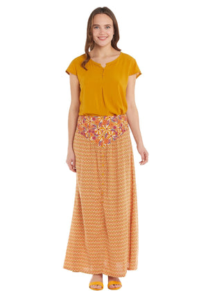 S23SK07 - Gonna  Avenue Colors Baba Design - Gipsy Fashion Wear 