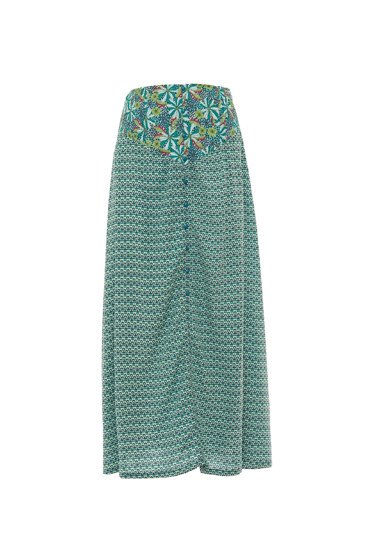 S23SK07 - Avenue Colors Baba Design skirt