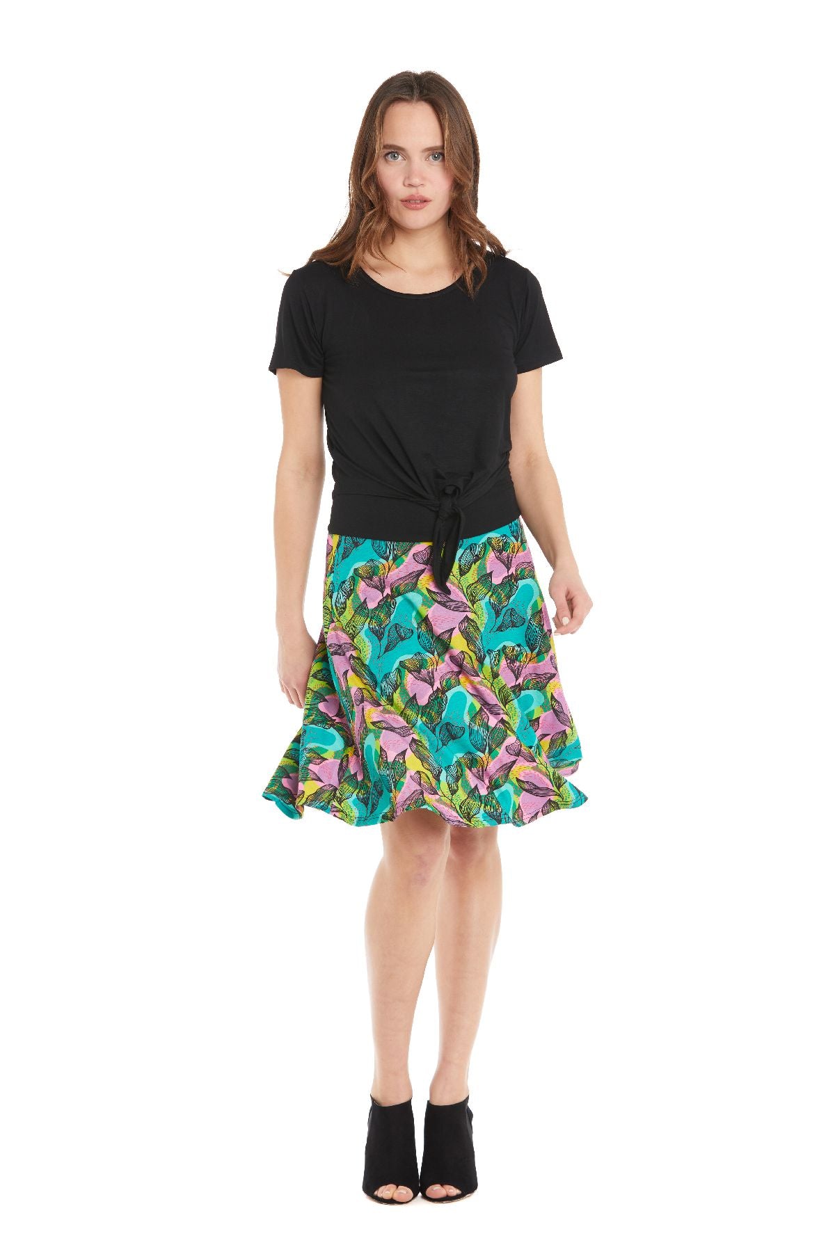 S23SK09 - Sunset Boulevard Baba Design skirt