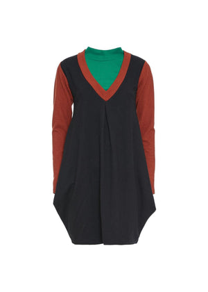 W22D10 - Vestito corto Flower Child - Gipsy Fashion Wear 