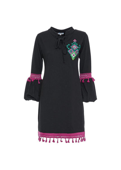 W22D15 - Abito Gypsy Leaves - Gipsy Fashion Wear 