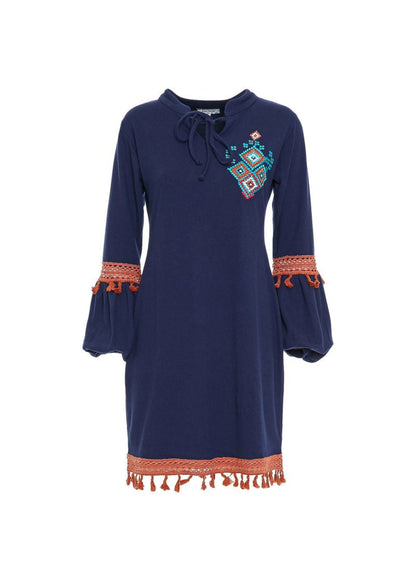 W22D15 - Abito Gypsy Leaves - Gipsy Fashion Wear 