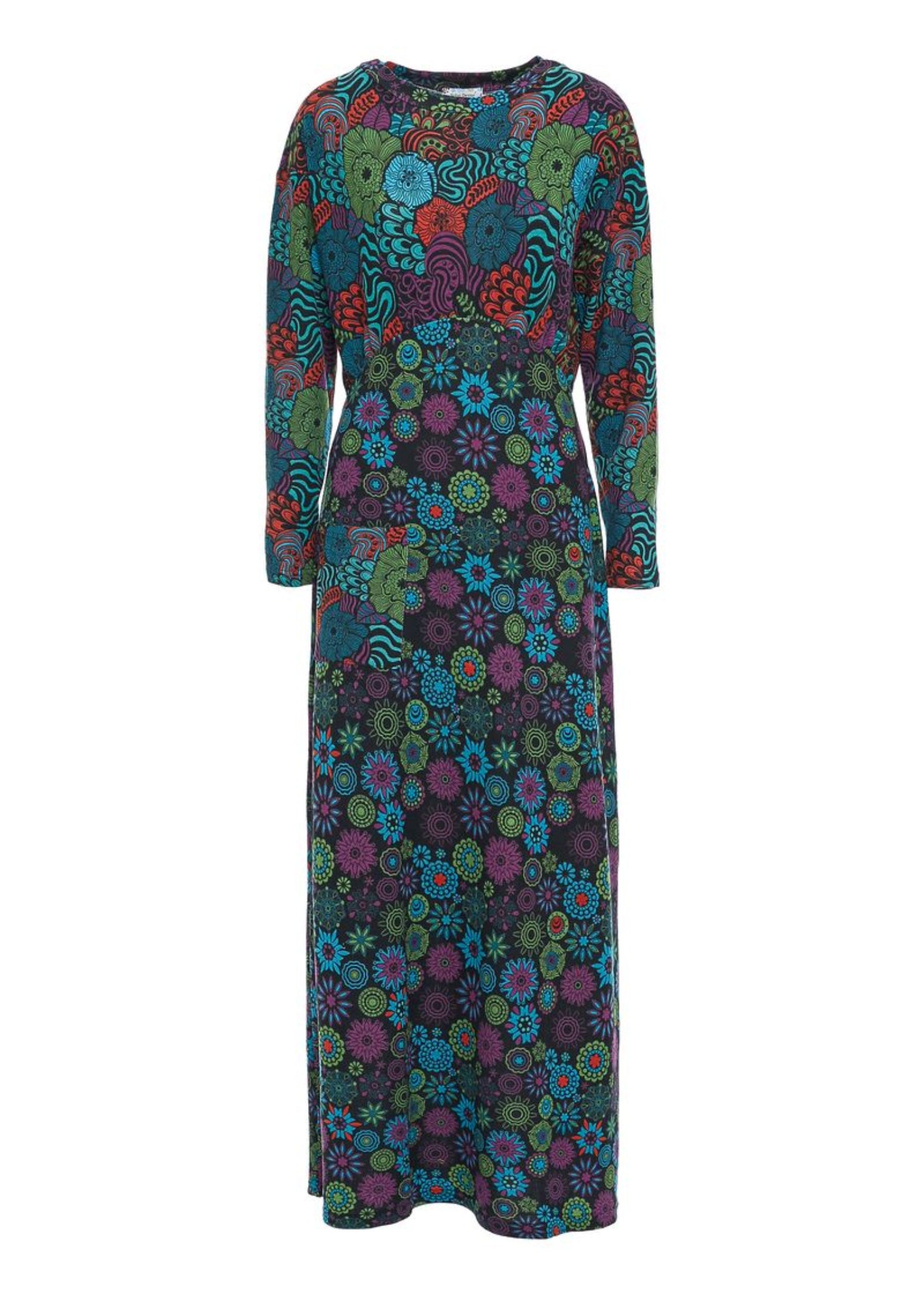 W22D23 - Vestito lungo Flower Child - Gipsy Fashion Wear 