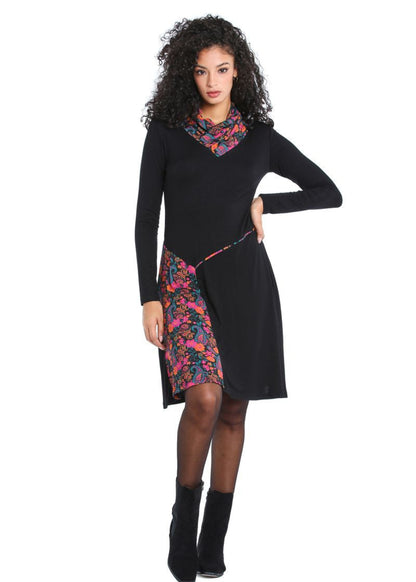 W22D35 - Autumn Paisley Baba Design Dress