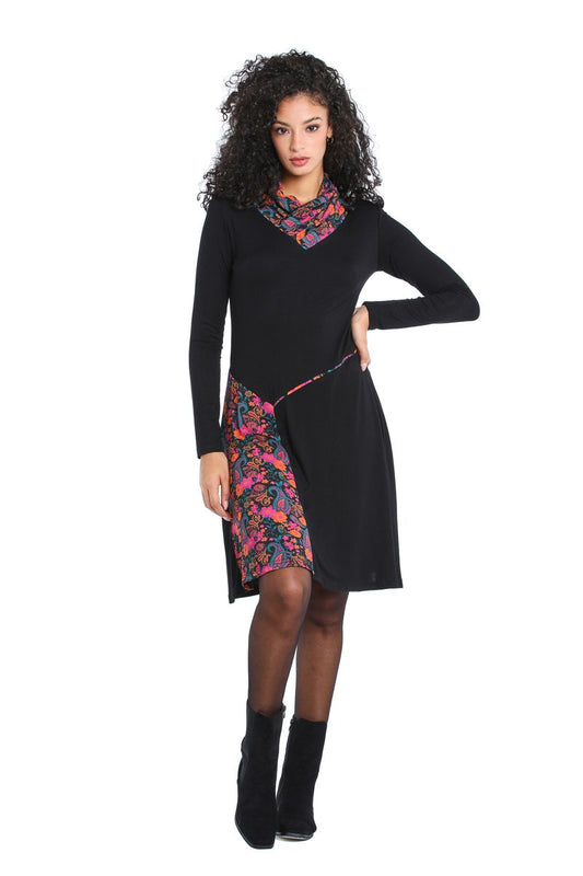 W22D35 - Autumn Paisley Baba Design Dress