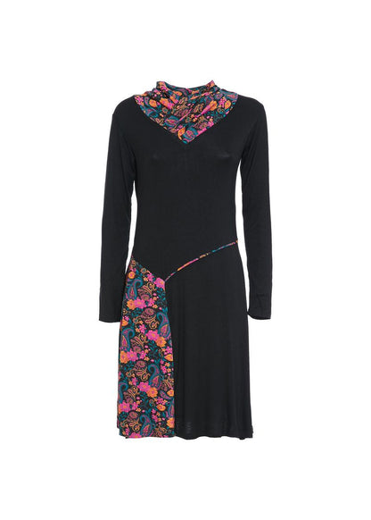 W22D35 - Autumn Paisley Baba Design Dress