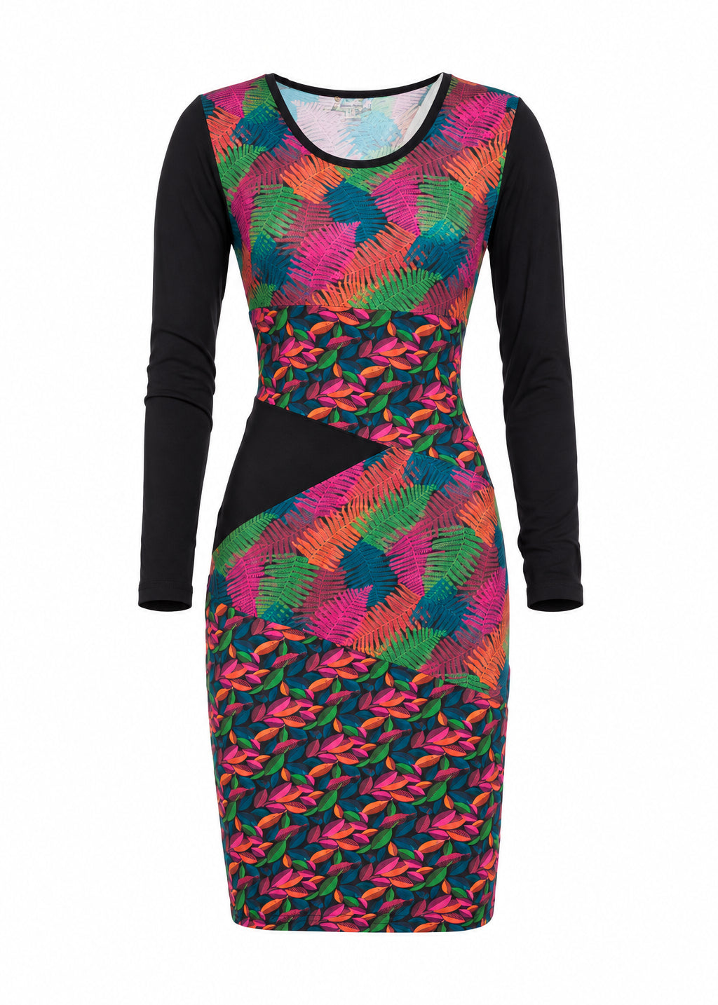 W22D37 - Abito tubino Colourful Soul Baba Design - Gipsy Fashion Wear 